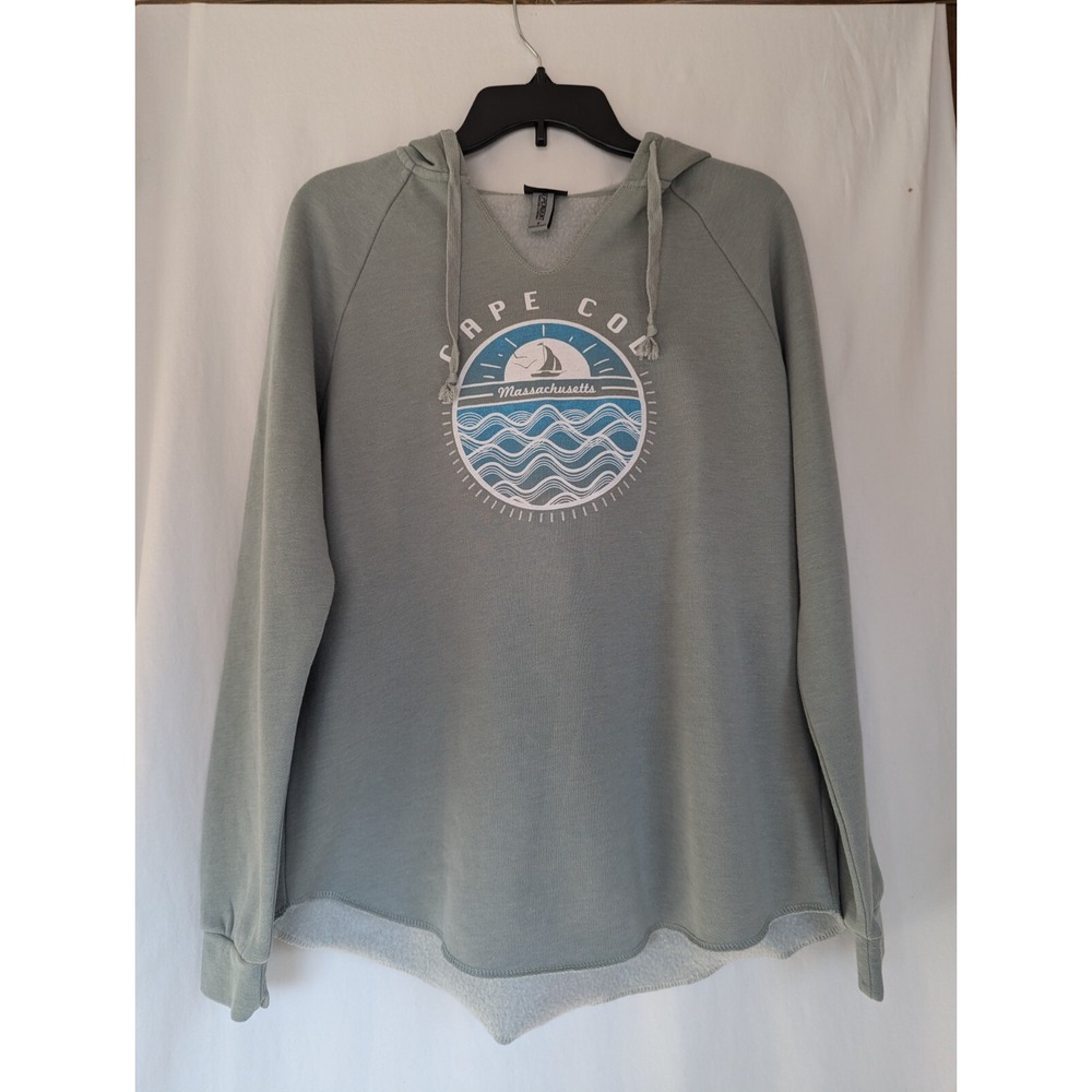 EMI Sportswear  Cape Cod Hoodie Massachusetts Pullover Women's S Green